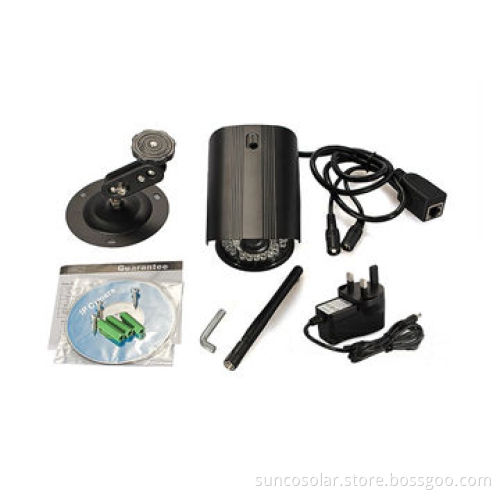 Outdoor IP camera, mini style, wireless/wired
